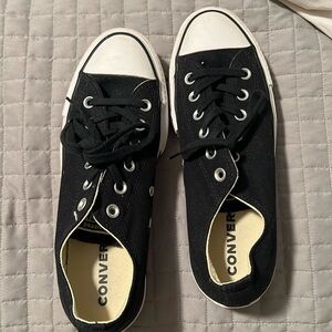 Converse all star black sneakers